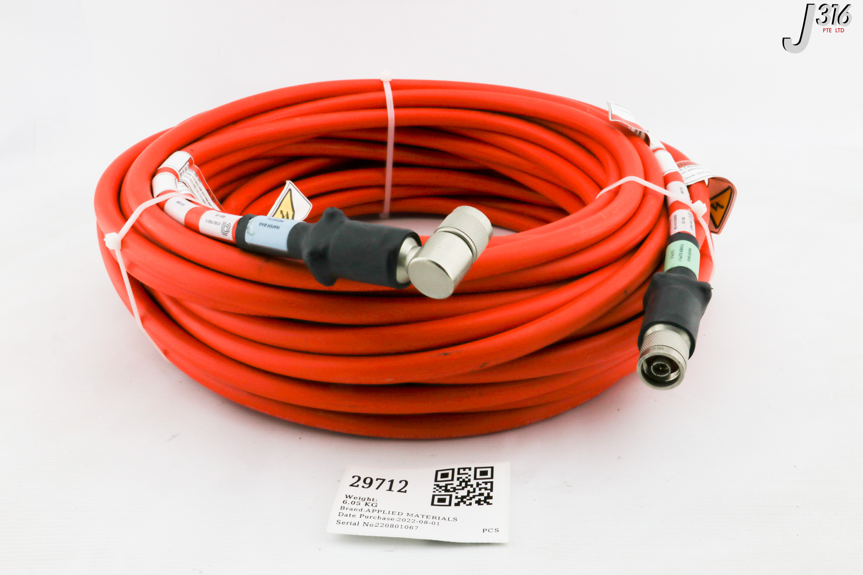 29712 APPLIED MATERIALS RF CABLE ASSY, LENGTH: 22M, 45% OFF